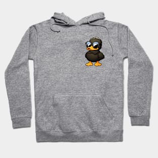 Cute but Cool Duck Wearing Shades Hoodie